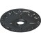 Ekena Millwork Kent Ceiling Medallion (Fits Canopies up to 5"), Hand-Painted Pewter, 18"OD x 3 1/2"ID x 1 1/4"P CM18KEPES - alternate 2